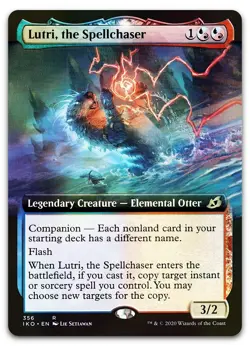Lutri, the Spellchaser (Extended Art) #356 (Foil) (NM) Ikoria IKO Magic MTG - Image 1