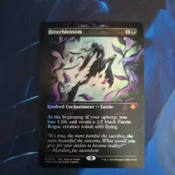 Bitterblossom SPG Foil Borderless MTG - Image 1