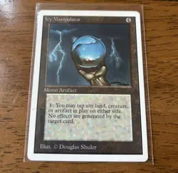 1993 Magic the Gathering ICY MANIPULATOR UNLIMITED Edition MTG - Image 2