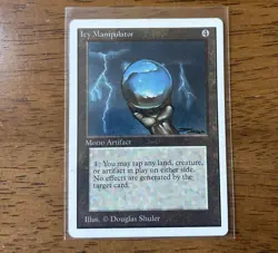 1993 Magic the Gathering ICY MANIPULATOR UNLIMITED Edition MTG - Image 5
