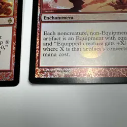 [X2] MTG Bludgeon Brawl {Foil} LP Rare #80 New Phyrexia - Image 4