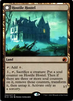Hostile Hostel 264 Mythic Innistrad: Midnight Hunt MTG NM - Image 1