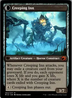 Hostile Hostel 264 Mythic Innistrad: Midnight Hunt MTG NM - Image 2