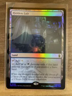Hidden Lair Marvel Super Heroes Foil - Image 1