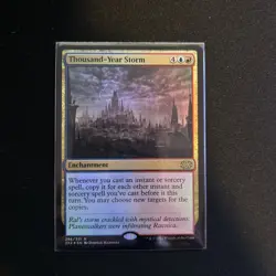 MTG - Thousand-Year Storm Double Masters 2022 Foil NM - Image 1