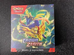 Pokemon TCG Sword & Shield Crown Zenith Factory Sealed Booster Bundle - Image 1