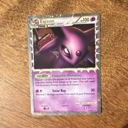 The Pokemon Company Pokemon TCG Espeon Prime Ultra Rare Holo 81/90 EN 100HP - Image 1