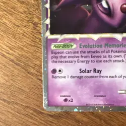 The Pokemon Company Pokemon TCG Espeon Prime Ultra Rare Holo 81/90 EN 100HP - Image 2