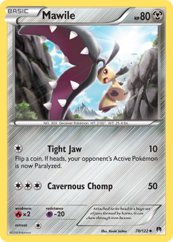 MAWILE 78/122 UC BREAKPOINT POKEMON LP - Image 1