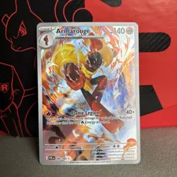 Pokemon TCG Armarouge 86/84 Pitch Black Illustration Rare | Mint/NM English - Image 1