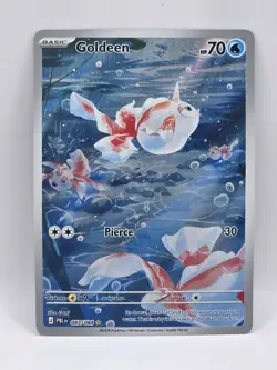 Pokemon TCG Goldeen 087/084 Pitch Black Illustration Rare - Image 1