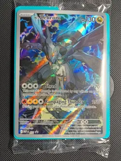 SEALED Pokemon N's Zekrom 031 Me: Ascended Heroes Promo - NM - Image 1