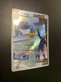 Metang 094/086 IR Illustration Rare – Chaos Rising Pokemon TCG – Near Mint NM - Image 2