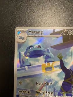 Metang 094/086 IR Illustration Rare – Chaos Rising Pokemon TCG – Near Mint NM - Image 4