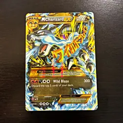 Pokemon TCG 2014 Flashfire M Charizard EX 108/106 Secret Rare Holo Full Art - Image 1