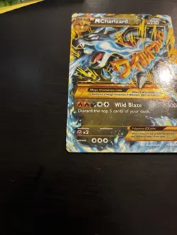 Pokemon TCG 2014 Flashfire M Charizard EX 108/106 Secret Rare Holo Full Art - Image 5