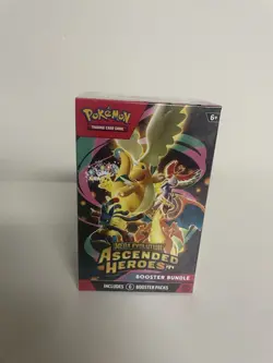 Pokemon Mega Evolution Ascended Hero’s 6 Pack Booster Bundle Factory Sealed - Image 1