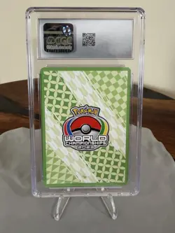 2023 Pokemon World Championship Lugia V #138 Gabriel Fernandez CGC 8.5 NM/Mint - Image 2