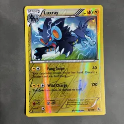 2014 POKEMON TCG LUXRAY 34/106 HOLO - Image 1