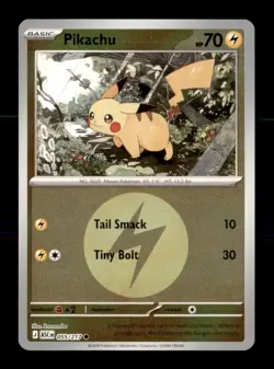 Pikachu (Energy Symbol Pattern) 055/217 Ascended Heroes Pokemon Reverse Holo NM - Image 1