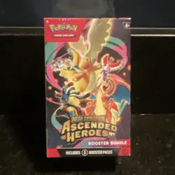 Pokemon TCG Mega Evolution Ascended Heroes Booster Bundle Box w/6 Packs - Image 1