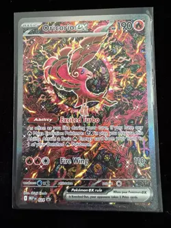 2025 Pokemon MEP Black Star Promo Oricorio ex #024 Mega Evolution Charizard UPC - Image 1