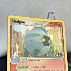 Shelgon Reverse Holo Stamped 54/113 EX Delta Species Pokemon 2005 LP Excellent - Image 2