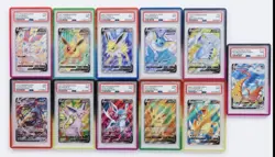 💎HUGE! PSA 9 Full Art Pokemon Slab Lot. With Guards| Eeveelution| Zard| Lugia💎 - Image 1