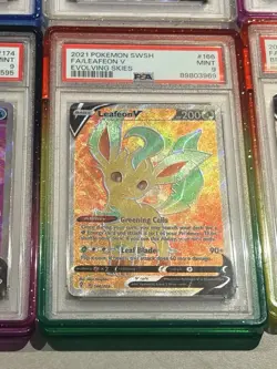💎HUGE! PSA 9 Full Art Pokemon Slab Lot. With Guards| Eeveelution| Zard| Lugia💎 - Image 4