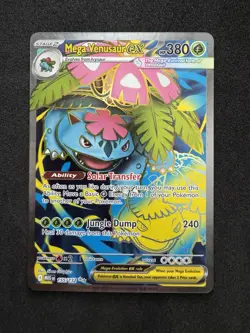 Mega Venusaur ex 155/132 Me01: Mega Evolution Holo Pokemon - Image 1