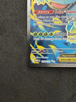 Mega Venusaur ex 155/132 Me01: Mega Evolution Holo Pokemon - Image 2
