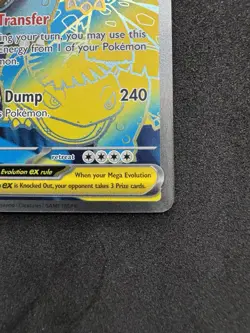 Mega Venusaur ex 155/132 Me01: Mega Evolution Holo Pokemon - Image 3