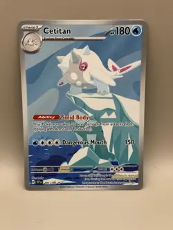 Pokemon TCG Cetitan Illustration Rare #201/191 SV: Surging Sparks NM/M - Image 1