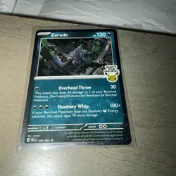 Pokemon Zarude 056/084 Pitch Black Promo GameStop NEW SEALED TOPLOADER - Image 1
