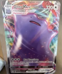 The Pokemon Company Pokemon TCG Ditto VMAX 051/072 Shining Fates Holo UR HP 320 - Image 1