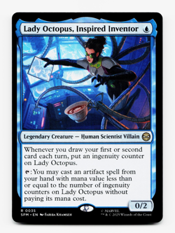 Lady Octopus, Inspired Inventor [Marvel's Spider-Man] MTG NM/M 💧 *Ships Meow!* - Image 1