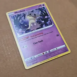 Pokemon Mimikyu - (Cosmos Holo) 081/189 Holo NM TCG CCG - Image 3