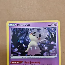 Pokemon Mimikyu - (Cosmos Holo) 081/189 Holo NM TCG CCG - Image 5