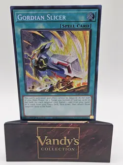 Yugioh Gordian Slicer ALIN-EN066 - Alliance Insight 1st Edition Secret Rare - Image 1