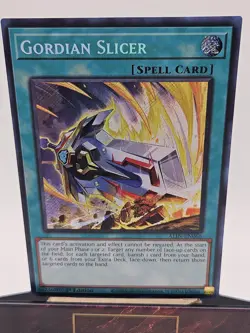 Yugioh Gordian Slicer ALIN-EN066 - Alliance Insight 1st Edition Secret Rare - Image 3