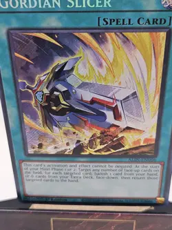 Yugioh Gordian Slicer ALIN-EN066 - Alliance Insight 1st Edition Secret Rare - Image 4