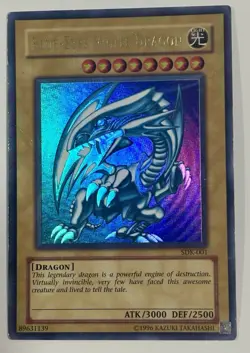 Blue-Eyes White Dragon SDK-001 Unltd Ultra Rare HP Yu-Gi-Oh Starter Deck Kaiba - Image 4