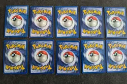 Vintage Pokemon Cards X 10 Base Set Jungle Fossil Bundle - Image 2