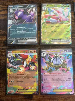 Pokemon TCG Pitch Black EX Double Rare Complete Full Set 10 Cards 084 - Image 2