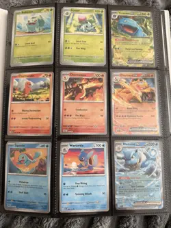 Pokemon 151 complete base set with some rev holos promo cards and Full Arts - Image 2