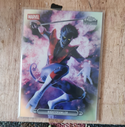 Topps 2026 Chrome Marvel Comics Fanfare 3-Card Lot Nightcrawler FF-32 + - Image 1