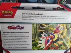 Scarlet & Violet 3 Pack Blister Dondozo Promo New Sealed - Image 2