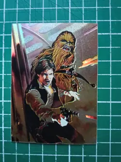 STAR WARS FINEST MATRIX INSERT TRADING CARD PARTIAL SET MATRIX 1,2,4 LOT OF 3 - Image 2