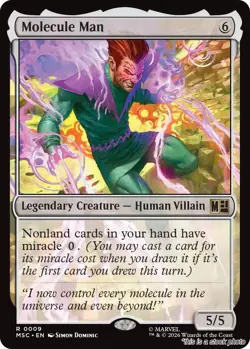 MTG Molecule Man Card #9 Commander: Marvel Super Heroes NM Magic - Image 1