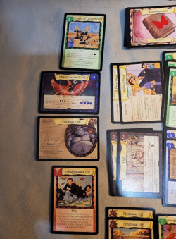 WOTC Harry Potter TCG Base Set Card Lot + 3 Vintage SEALED BOOSTER Packs 2001 - Image 3